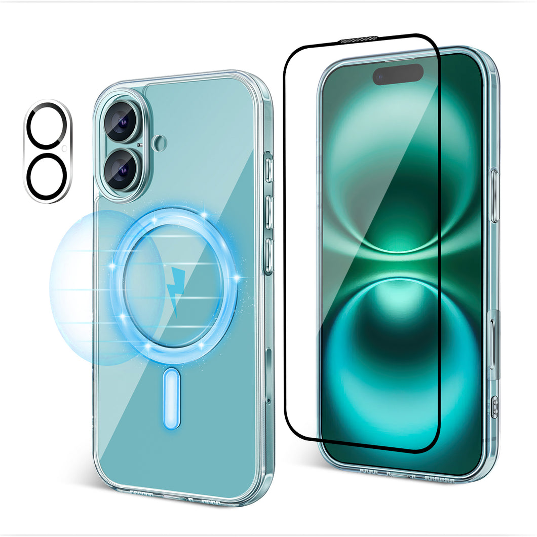 iPhone 16 Magnetic-Lock case, Transparent