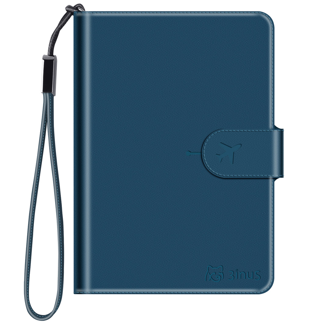 Tracking And Anti-Lost Passport Card Wallet