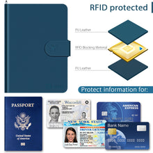 Load image into Gallery viewer, Tracking And Anti-Lost Passport Card Wallet
