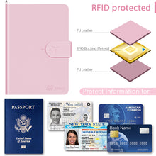 Load image into Gallery viewer, Tracking And Anti-Lost Passport Card Wallet
