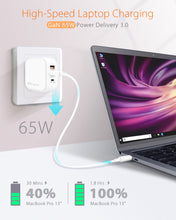 Load image into Gallery viewer, GaN 65W USB C Charger
