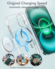 Load image into Gallery viewer, iPhone 16 Magnetic-Lock case, Transparent
