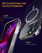 Load image into Gallery viewer, iPhone 13 Pro Max Magnetic-Lock case, Transparent
