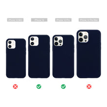 Load image into Gallery viewer, iPhone 12 / iPhone 12 Pro Magnetic-Lock case, Navy Blue
