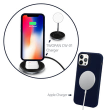 Load image into Gallery viewer, iPhone 12 Pro Max Magnetic-Lock case, Navy Blue
