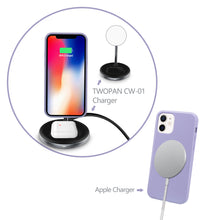Load image into Gallery viewer, iPhone 12 Mini Magnetic-Lock case, Lavender Purple
