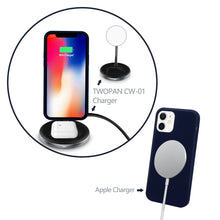 Load image into Gallery viewer, iPhone 12 / iPhone 12 Pro Magnetic-Lock case, Navy Blue

