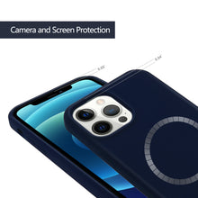 Load image into Gallery viewer, iPhone 12 Pro Max Magnetic-Lock case, Navy Blue
