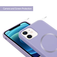 Load image into Gallery viewer, iPhone 12 / iPhone 12 Pro Magnetic-Lock case, Lavender Purple
